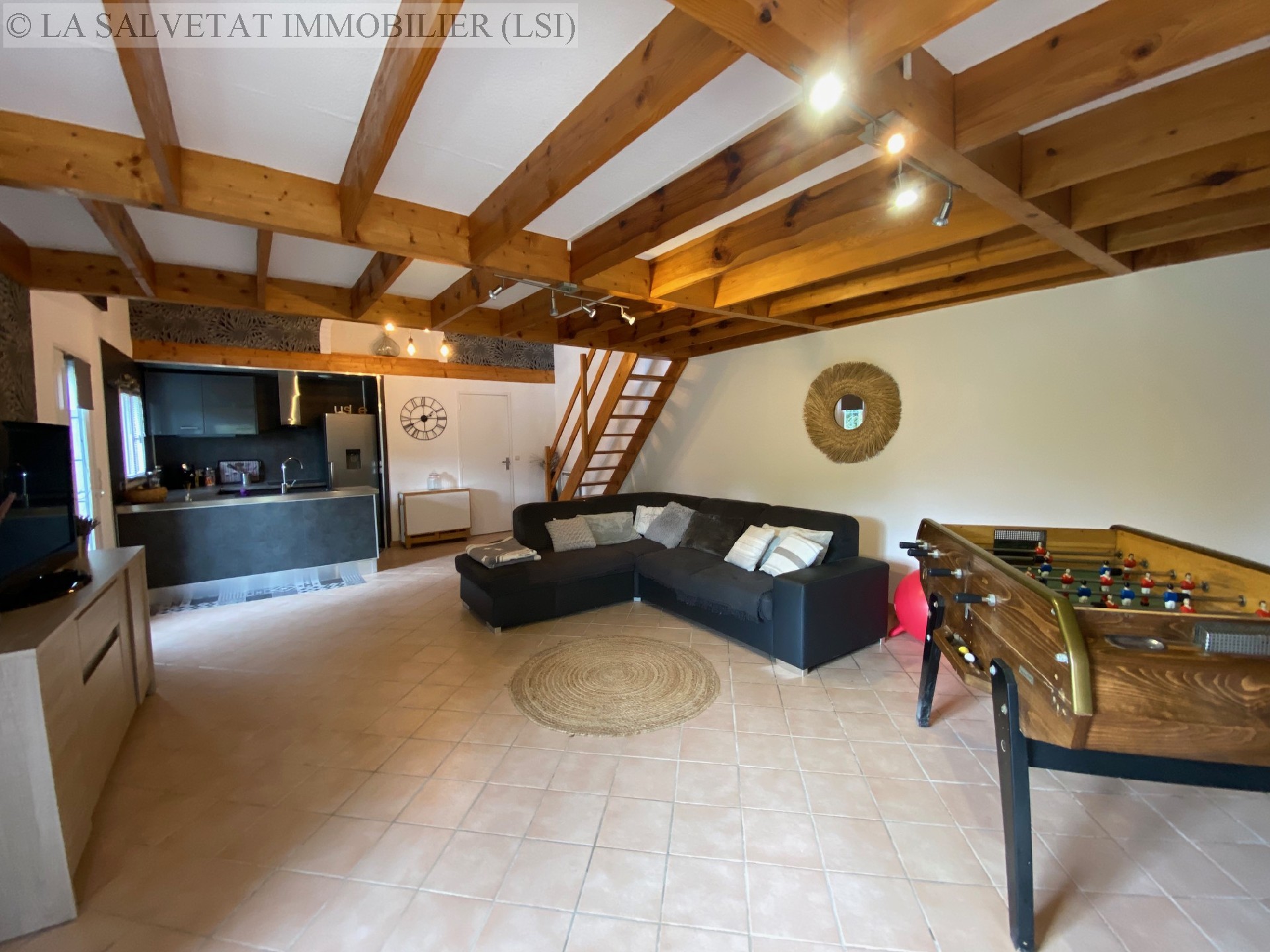 Vente maison-villa - LA SALVETAT ST GILLES<br>150 m², 6 pièces