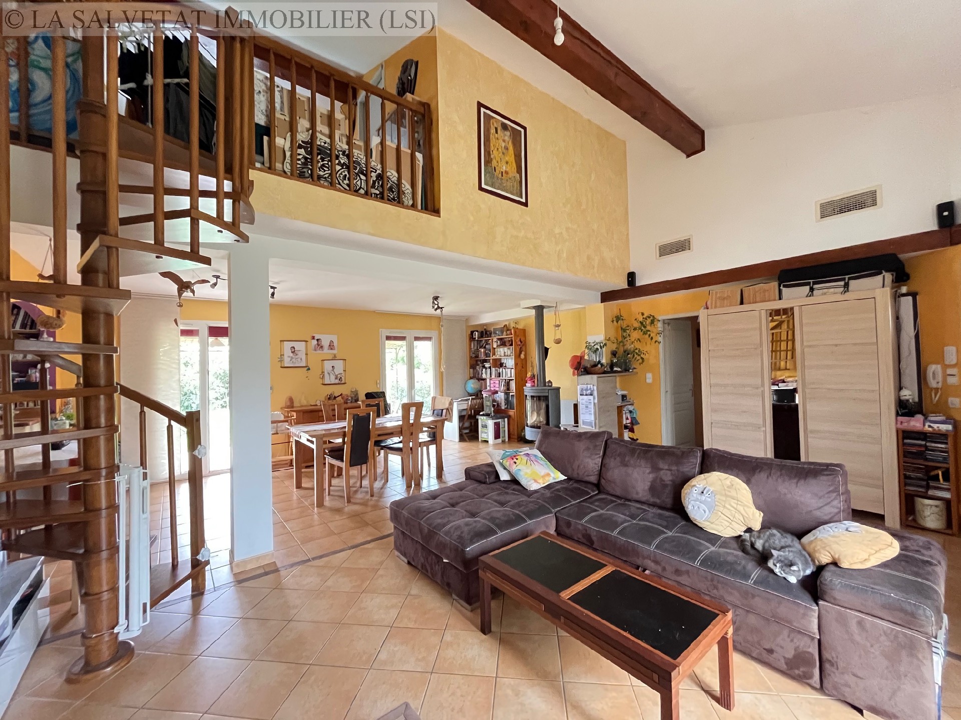 Vente maison-villa - LA SALVETAT ST GILLES<br>128 m², 5 pièces